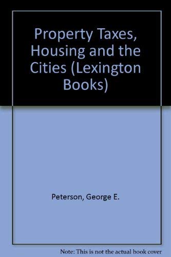Stock image for Property Taxes, Housing for sale by Better World Books: West