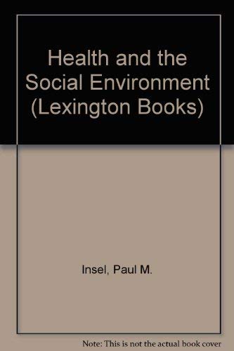 Stock image for Health and the Social Environment for sale by Tiber Books