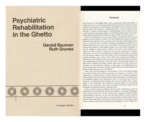 Stock image for Psychiatric Rehabilitation in the Ghetto: An Educational Approach for sale by Doss-Haus Books