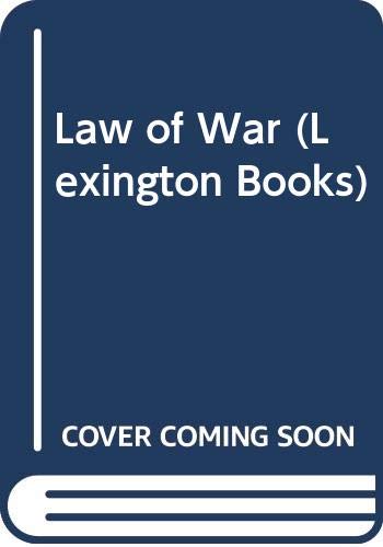 Imagen de archivo de The Law of War a la venta por Better World Books
