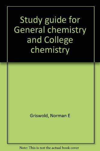 9780669979725: Study guide for General chemistry and College chemistry