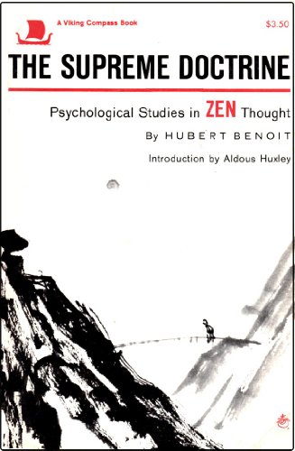 Stock image for The Supreme Doctrine: Psychological Studies in Zen Thought for sale by HPB-Emerald