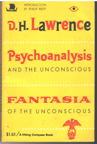 Beispielbild fr Psychoanalysis and the Unconscious and Fantasia of the Unconciousness (Viking Compass Edition) zum Verkauf von Books From California