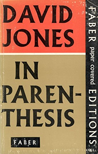 In Parenthesis (9780670001392) by Jones, David; Jones, Pauline