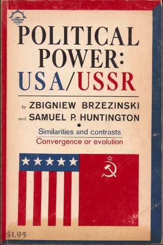 Imagen de archivo de Political Power: USA USSR a la venta por Wonder Book