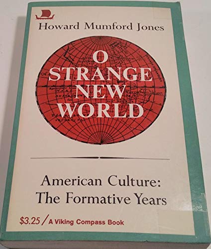 Beispielbild fr O Strange New World zum Verkauf von Wonder Book