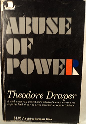Imagen de archivo de Abuse of Power a la venta por Wonder Book