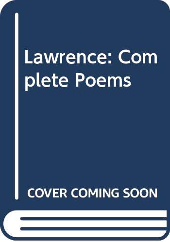 9780670002818: Lawrence: Complete Poems