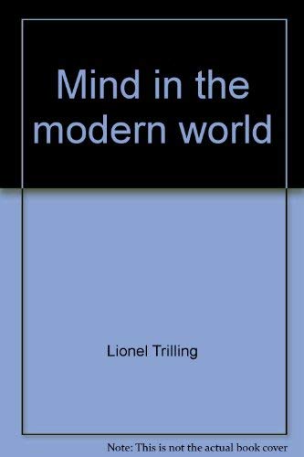 9780670003778: Mind in the Modern World (Jefferson lecture in the humanities)