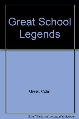 Beispielbild fr Great School Legends zum Verkauf von Wonder Book
