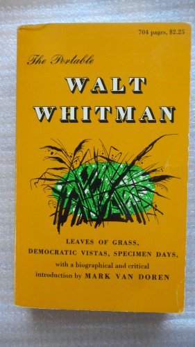 Stock image for The Portable Walt Whitman: 2 for sale by Half Price Books Inc.