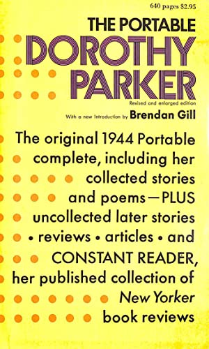 Beispielbild fr The Portable Dorothy Parker: 2 zum Verkauf von HPB Inc.