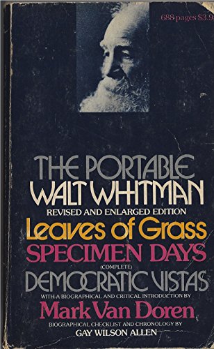 Imagen de archivo de The Portable Walt Whitman a la venta por ThriftBooks-Dallas