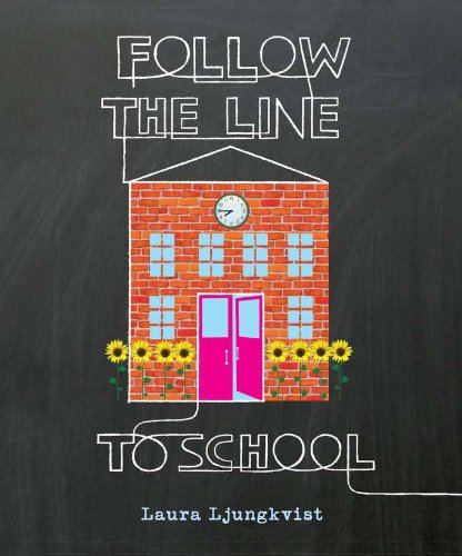 Beispielbild fr Follow the Line to School zum Verkauf von SecondSale