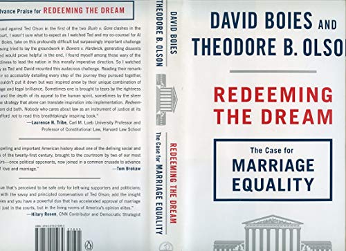 9780670015962: Redeeming The Dream: The Case for Marriage Equality