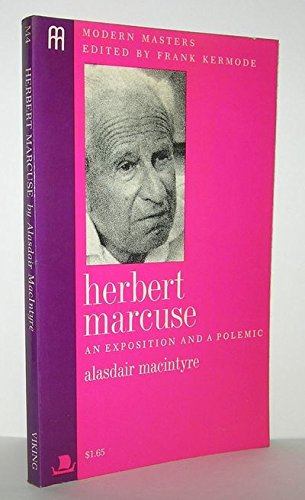 Stock image for Herbert Marcuse for sale by Wizard Books