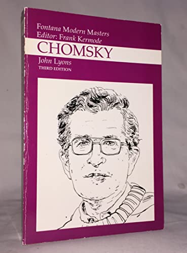 Imagen de archivo de Noam Chomsky (Modern Masters Series) a la venta por Wonder Book