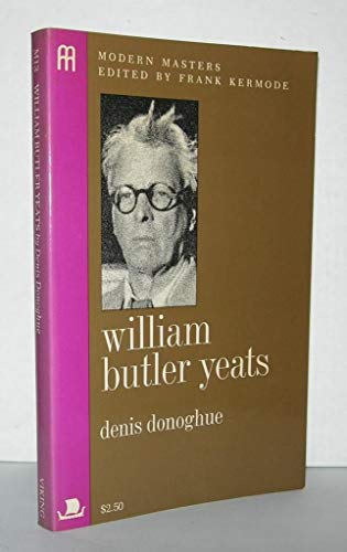 Stock image for William Butler Yeats for sale by Better World Books
