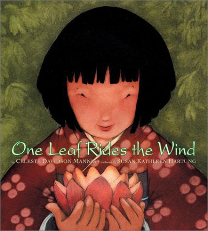 Beispielbild fr One Leaf Rides the Wind : Counting in a Japanese Garden zum Verkauf von Better World Books
