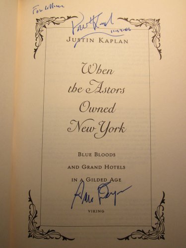 Imagen de archivo de When the Astors Owned New York: Blue Bloods and Grand Hotels in a Gilded Age a la venta por SecondSale