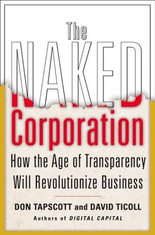 Beispielbild fr Naked Corporation zum Verkauf von Better World Books