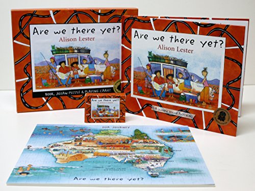 Are We Here Yet. 3 Piece Set / Picture Book / Jigsaw Puzzle / Playing Cards - Alison Lester