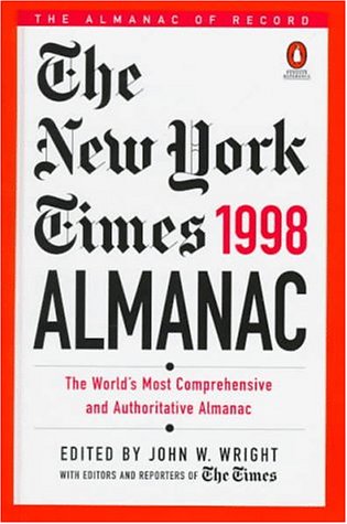 9780670100170: The New York Times Almanac 1998: The World's Most Comprehensive and Authoritative Almanac