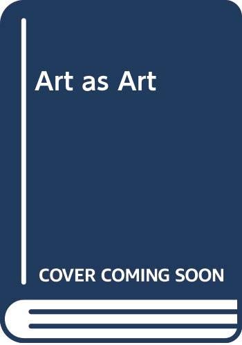 9780670134519: Art as Art: The Selected Writings of Ad Reinhardt (The Documents of 20th-Century Art)