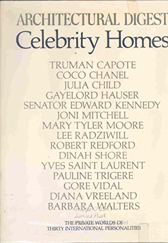 9780670209644: Celebrity Homes: Architectural Digest Presents the Private Worlds of Thirty International Personalities