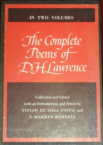 9780670234721: The Complete Poems of D. H. Lawrence