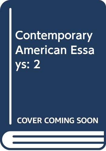 Imagen de archivo de Contemporary American Essays a la venta por General Eclectic Books