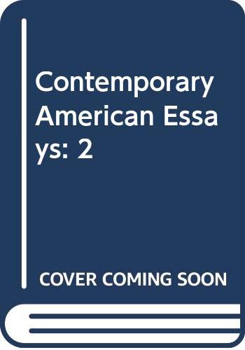 Stock image for Contemporary American Essays for sale by General Eclectic Books