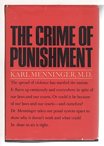 Beispielbild fr Crime of Punishment zum Verkauf von Better World Books