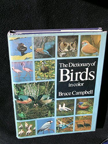 Beispielbild fr The Dictionary of Birds in Color zum Verkauf von Wonder Book