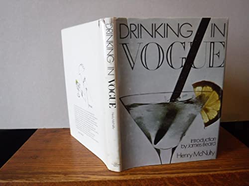 Stock image for DRINKING IN VOGUE for sale by COOK AND BAKERS BOOKS