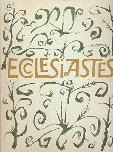 Ecclesiastes, Or, the Preacher