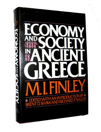 Beispielbild fr Economy and Society in Ancient Greece zum Verkauf von SecondSale