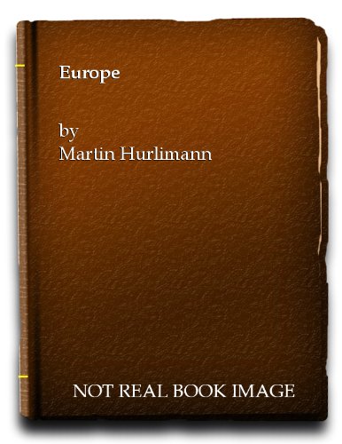 Europe: 2 (9780670298952) by Hurlimann, Martin