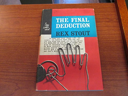 9780670313402: Final Deduction [Hardcover] by Stout, Rex