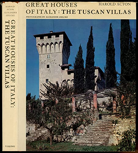 Great houses of Italy; the Tuscan villas. With photographs by Alexander Zielcke. 126 plates in ph...