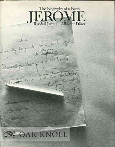 Stock image for Jerome: The Biography of a Poem for sale by Strand Book Store, ABAA