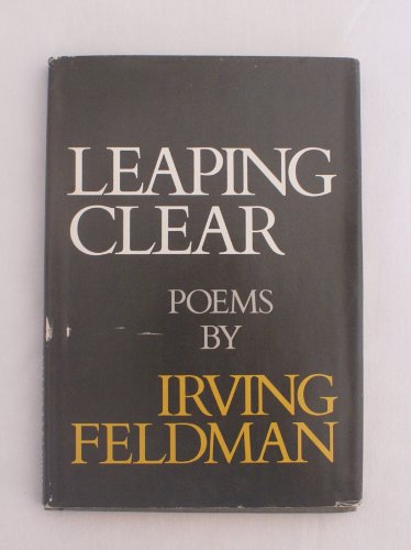 Stock image for Leaping Clear - And Other Poems for sale by UHR Books