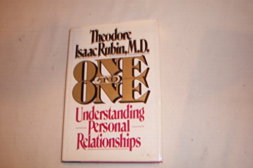 Stock image for One to One, Understanding Personal Relationships for sale by Ann Wendell, Bookseller