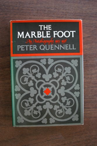 Imagen de archivo de The Marble Foot: An Autobiography 1905-1938 a la venta por GF Books, Inc.