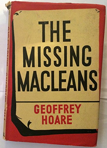 Imagen de archivo de The Missing Macleans a la venta por Ergodebooks