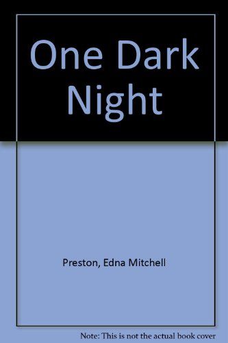 One Dark Night (9780670525867) by Preston, Edna Mitchell