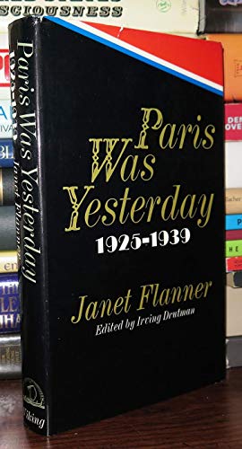 9780670539536: Paris Was Yesterday 1925-1939