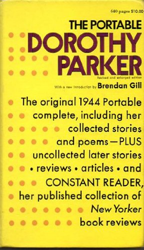 Beispielbild fr The Portable Dorothy Parker zum Verkauf von Hawking Books