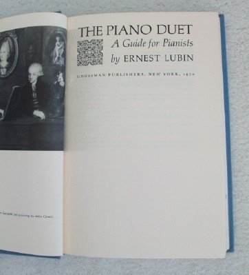 Stock image for The Piano Duet for sale by Better World Books