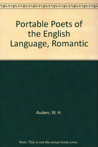 9780670562497: Portable Poets of the English Language, Romantic